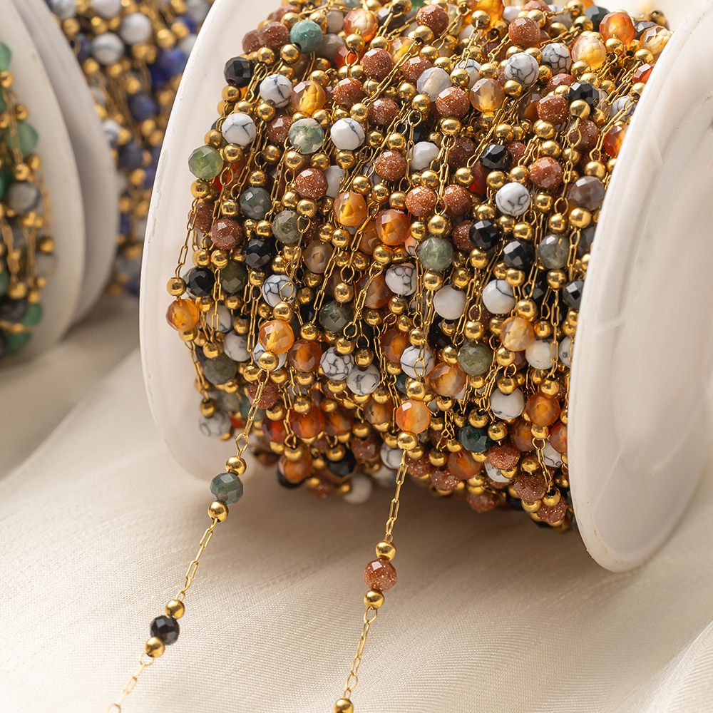 1Meter Elegant Mix Round Stone - Bracelet Link Remover incelemesi ve fiyatı