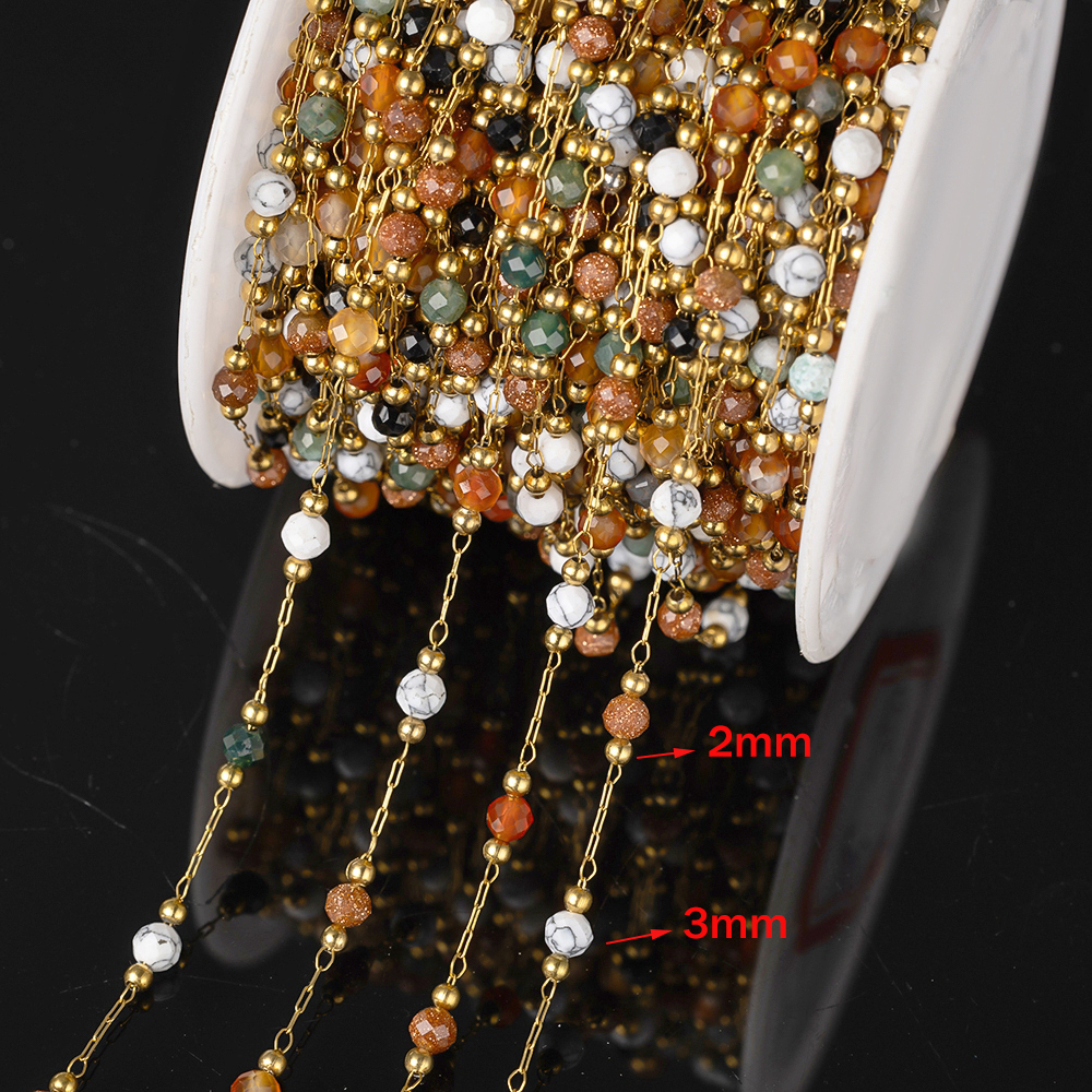 1Meter Elegant Mix Round Stone - Bracelet Link Remover incelemesi ve fiyatı