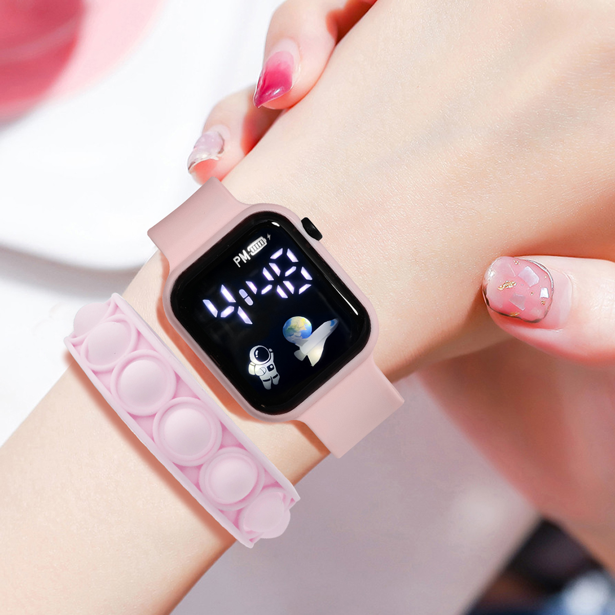 2PCS Children's Smart Watch Br - Smartwatch Watches Digital incelemesi ve fiyatı