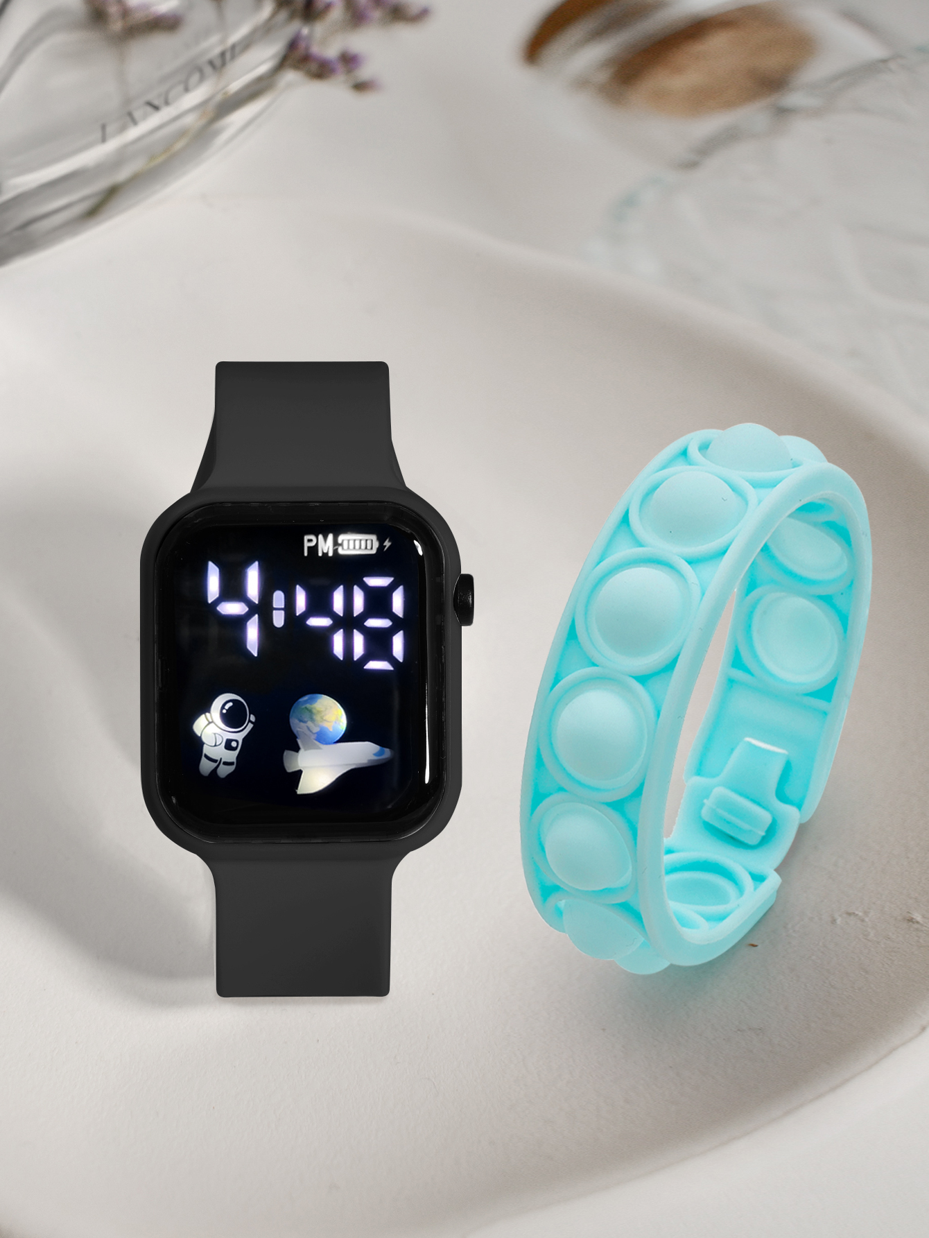 2PCS Children's Smart Watch Br - Smartwatch Watches Digital incelemesi ve fiyatı